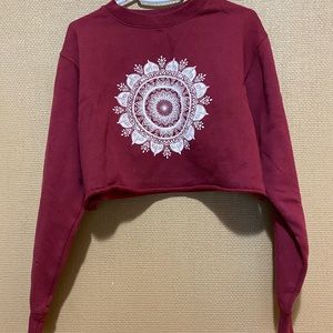 Cropped sweatshirt
